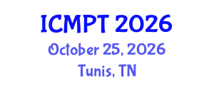 International Conference on Mycotoxins, Phycotoxins and Toxicology (ICMPT) October 25, 2026 - Tunis, Tunisia