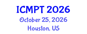 International Conference on Mycotoxins, Phycotoxins and Toxicology (ICMPT) October 25, 2026 - Houston, United States