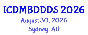 International Conference on Data Mining, Big Data, Database and Data System (ICDMBDDDS) August 30, 2026 - Sydney, Australia