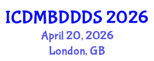 International Conference on Data Mining, Big Data, Database and Data System (ICDMBDDDS) April 20, 2026 - London, United Kingdom