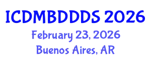 International Conference on Data Mining, Big Data, Database and Data System (ICDMBDDDS) February 23, 2026 - Buenos Aires, Argentina