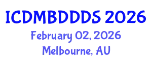 International Conference on Data Mining, Big Data, Database and Data System (ICDMBDDDS) February 02, 2026 - Melbourne, Australia