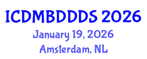International Conference on Data Mining, Big Data, Database and Data System (ICDMBDDDS) January 19, 2026 - Amsterdam, Netherlands