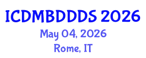 International Conference on Data Mining, Big Data, Database and Data System (ICDMBDDDS) May 04, 2026 - Rome, Italy
