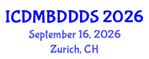 International Conference on Data Mining, Big Data, Database and Data System (ICDMBDDDS) September 16, 2026 - Zurich, Switzerland