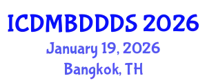 International Conference on Data Mining, Big Data, Database and Data System (ICDMBDDDS) January 19, 2026 - Bangkok, Thailand