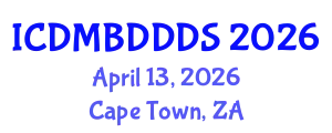 International Conference on Data Mining, Big Data, Database and Data System (ICDMBDDDS) April 13, 2026 - Cape Town, South Africa