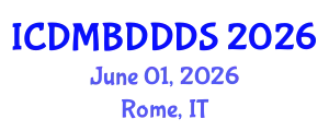 International Conference on Data Mining, Big Data, Database and Data System (ICDMBDDDS) June 01, 2026 - Rome, Italy