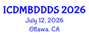 International Conference on Data Mining, Big Data, Database and Data System (ICDMBDDDS) July 12, 2026 - Ottawa, Canada