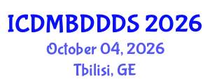 International Conference on Data Mining, Big Data, Database and Data System (ICDMBDDDS) October 04, 2026 - Tbilisi, Georgia