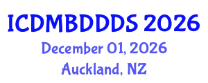 International Conference on Data Mining, Big Data, Database and Data System (ICDMBDDDS) December 01, 2026 - Auckland, New Zealand