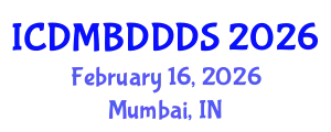 International Conference on Data Mining, Big Data, Database and Data System (ICDMBDDDS) February 16, 2026 - Mumbai, India