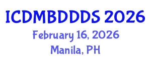 International Conference on Data Mining, Big Data, Database and Data System (ICDMBDDDS) February 16, 2026 - Manila, Philippines