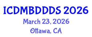International Conference on Data Mining, Big Data, Database and Data System (ICDMBDDDS) March 23, 2026 - Ottawa, Canada