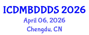 International Conference on Data Mining, Big Data, Database and Data System (ICDMBDDDS) April 06, 2026 - Chengdu, China