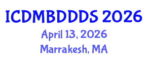 International Conference on Data Mining, Big Data, Database and Data System (ICDMBDDDS) April 13, 2026 - Marrakesh, Morocco