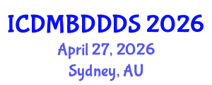 International Conference on Data Mining, Big Data, Database and Data System (ICDMBDDDS) April 27, 2026 - Sydney, Australia