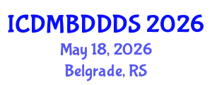 International Conference on Data Mining, Big Data, Database and Data System (ICDMBDDDS) May 18, 2026 - Belgrade, Serbia