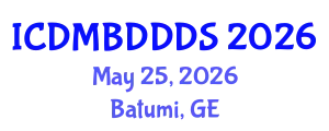 International Conference on Data Mining, Big Data, Database and Data System (ICDMBDDDS) May 25, 2026 - Batumi, Georgia