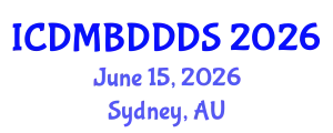 International Conference on Data Mining, Big Data, Database and Data System (ICDMBDDDS) June 15, 2026 - Sydney, Australia
