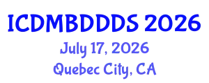 International Conference on Data Mining, Big Data, Database and Data System (ICDMBDDDS) July 17, 2026 - Quebec City, Canada