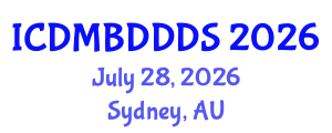 International Conference on Data Mining, Big Data, Database and Data System (ICDMBDDDS) July 28, 2026 - Sydney, Australia