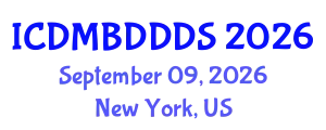 International Conference on Data Mining, Big Data, Database and Data System (ICDMBDDDS) September 09, 2026 - New York, United States