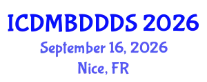 International Conference on Data Mining, Big Data, Database and Data System (ICDMBDDDS) September 16, 2026 - Nice, France