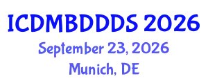 International Conference on Data Mining, Big Data, Database and Data System (ICDMBDDDS) September 23, 2026 - Munich, Germany