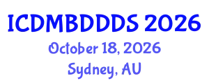 International Conference on Data Mining, Big Data, Database and Data System (ICDMBDDDS) October 18, 2026 - Sydney, Australia