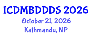 International Conference on Data Mining, Big Data, Database and Data System (ICDMBDDDS) October 21, 2026 - Kathmandu, Nepal