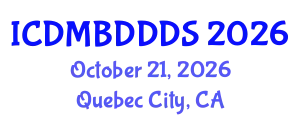 International Conference on Data Mining, Big Data, Database and Data System (ICDMBDDDS) October 21, 2026 - Quebec City, Canada