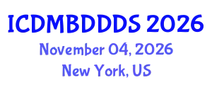 International Conference on Data Mining, Big Data, Database and Data System (ICDMBDDDS) November 04, 2026 - New York, United States