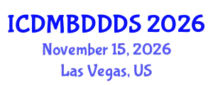 International Conference on Data Mining, Big Data, Database and Data System (ICDMBDDDS) November 15, 2026 - Las Vegas, United States