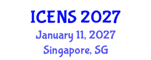 International Conference on Environment and Natural Science (ICENS) January 11, 2027 - Singapore, Singapore