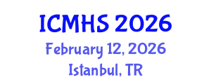 International Conference on Medical and Health Sciences (ICMHS) February 12, 2026 - Istanbul, Turkey