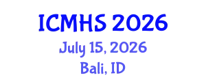 International Conference on Medical and Health Sciences (ICMHS) July 15, 2026 - Bali, Indonesia