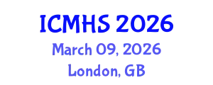 International Conference on Medical and Health Sciences (ICMHS) March 09, 2026 - London, United Kingdom