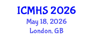 International Conference on Medical and Health Sciences (ICMHS) May 18, 2026 - London, United Kingdom