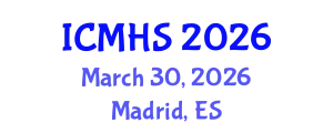 International Conference on Medical and Health Sciences (ICMHS) March 30, 2026 - Madrid, Spain