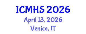 International Conference on Medical and Health Sciences (ICMHS) April 13, 2026 - Venice, Italy
