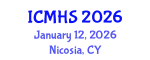 International Conference on Medical and Health Sciences (ICMHS) January 12, 2026 - Nicosia, Cyprus