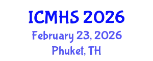 International Conference on Medical and Health Sciences (ICMHS) February 23, 2026 - Phuket, Thailand
