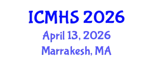 International Conference on Medical and Health Sciences (ICMHS) April 13, 2026 - Marrakesh, Morocco