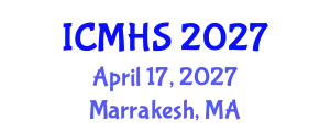 International Conference on Medical and Health Sciences (ICMHS) April 17, 2027 - Marrakesh, Morocco