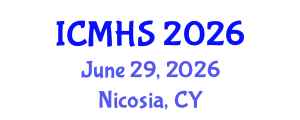 International Conference on Medical and Health Sciences (ICMHS) June 29, 2026 - Nicosia, Cyprus