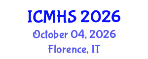 International Conference on Medical and Health Sciences (ICMHS) October 04, 2026 - Florence, Italy