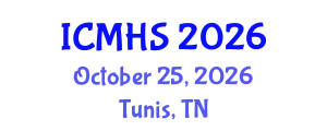 International Conference on Medical and Health Sciences (ICMHS) October 25, 2026 - Tunis, Tunisia