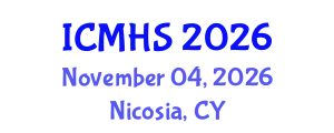 International Conference on Medical and Health Sciences (ICMHS) November 04, 2026 - Nicosia, Cyprus