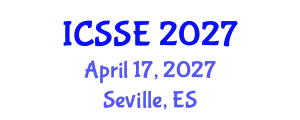 International Conference on Social Science and Economics (ICSSE) April 17, 2027 - Seville, Spain